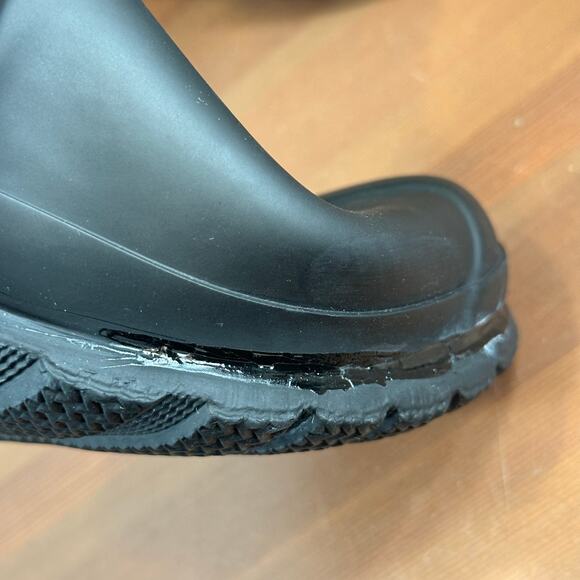 Hunter Women's Original Tall Rain Boots Black Size 9 - Picture 6 of 9